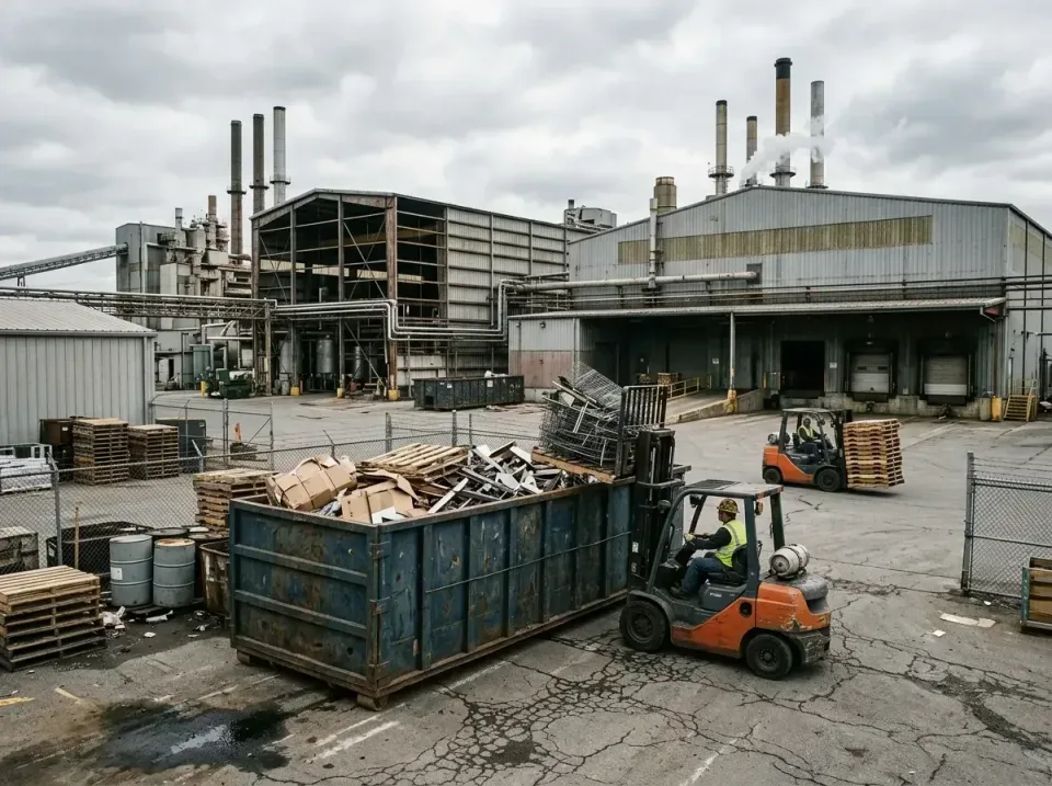 industrial-factory-scrap-conta-003 — frequently asked questions, Cheap Roll-off Dumpster Rentals in Hazel Crest, IL